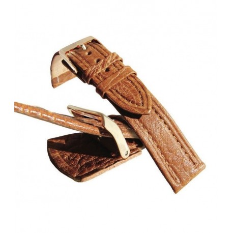 Correas de reloj de piel de bisonte. Ref. P188