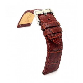 Correas de Reloj de Piel Grabado Cocodrilo. Ref 361
