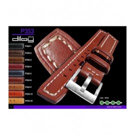 Correas de Reloj de Piel Vacuno Lisa. Ref. P353