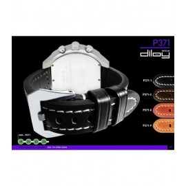 Correas de Reloj de cuero vacuno. Ref P371