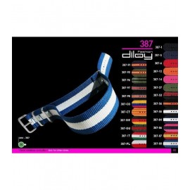 Correas de Reloj tipo NATO. Ref 387