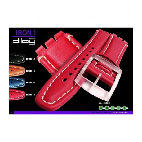 Correas de Reloj compatibles con reloj Swatch. Ref Iron1