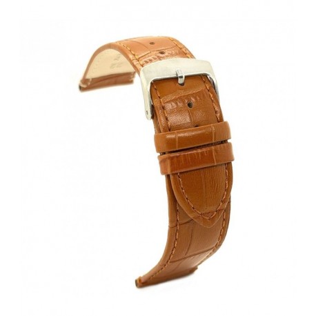 Correas de Reloj de Piel Grabado Cocodrilo. Ref 402