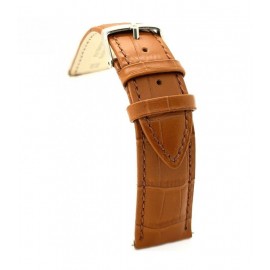 Correas de Reloj de Piel Grabado Cocodrilo. Ref 424