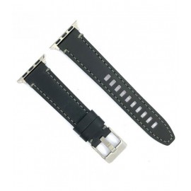 Correa Artesanal compatible con Apple Watch de Cuero Envejecido. Ref AW414