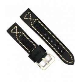 Correas de Reloj de mezclilla y cuero. Ref 391