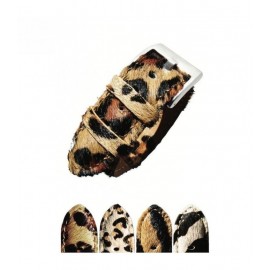 Correas de Reloj de Piel estampado "Animal Print". Ref 388