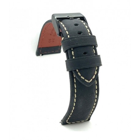 Correas de Reloj de Piel Grabado Cocodrilo. Ref 329